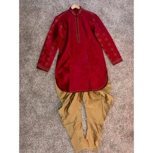 Bandhgala, Mehndi  India western for men- Sangeet